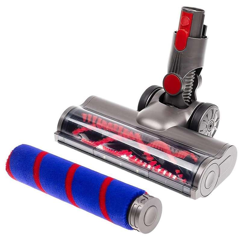 Direct Drive Turbine Brush Head with Replacement Fluffy Roller