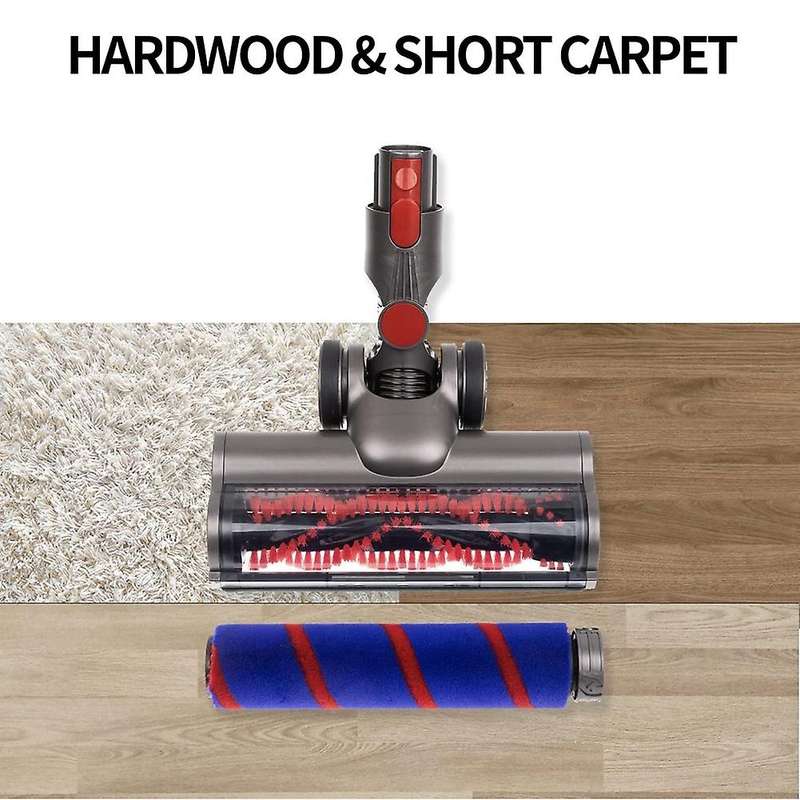 Direct Drive Turbine Brush Head with Replacement Fluffy Roller
