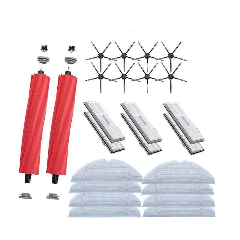 For Mi Roborock S7 Accessories Mop Cloth Hepa Filter Side Brush