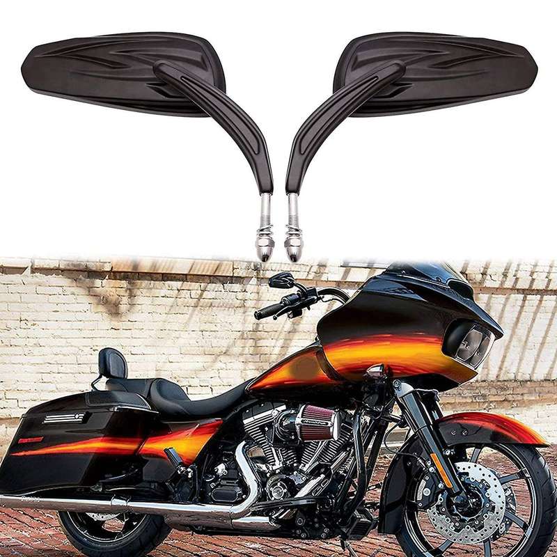 Rear View Side Mirror for All Models Road King Touring Xl 883 Black