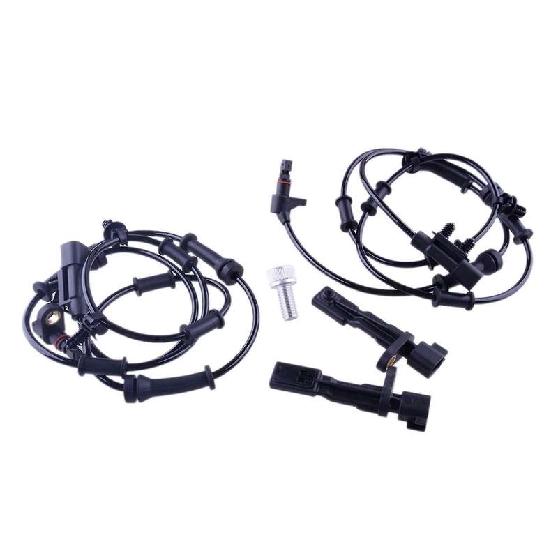 Front & Rear Left & Right Wheel Speed Sensor for Jeep Wrangler 07-16