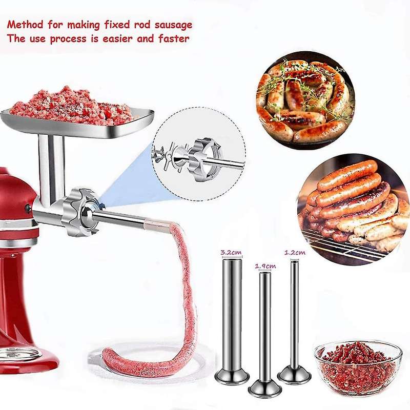 Metal Food Grinder Attachment for Kitchenaid Stand Mixer,meat Grinder
