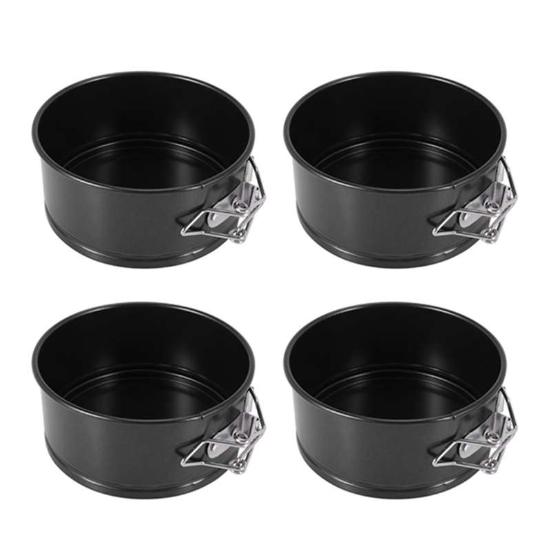4-inch Mini Springform Pan Set - 12 Piece Nonstick Cheesecake Pan