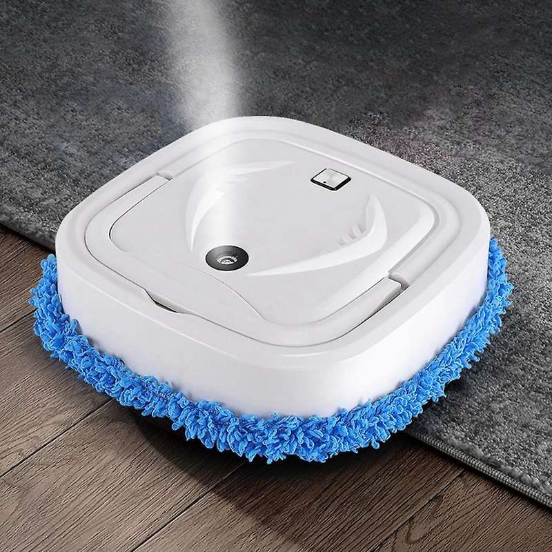 Smart Robot Vacuum Cleaner Rotary Mopping Machine Humidifying-black