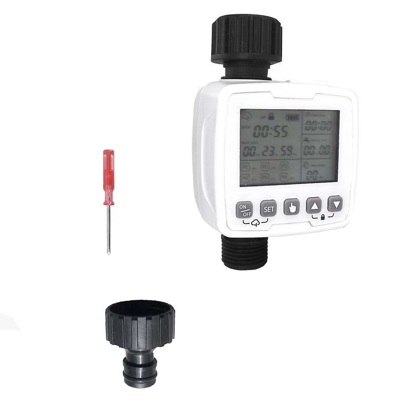 Water Sprinkler Timer,for Lawn(white,us Faucet)