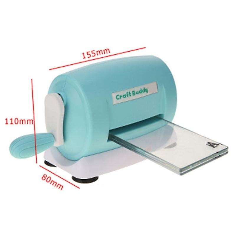 Diy Dies Cutting Embossing Machine Scrapbooking Cutter Blue