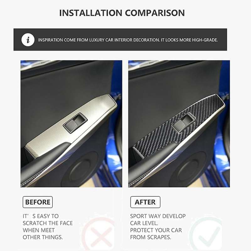 For Lexus Is250 Is200 2013-2019 Car Window Lift Button Panel Cover