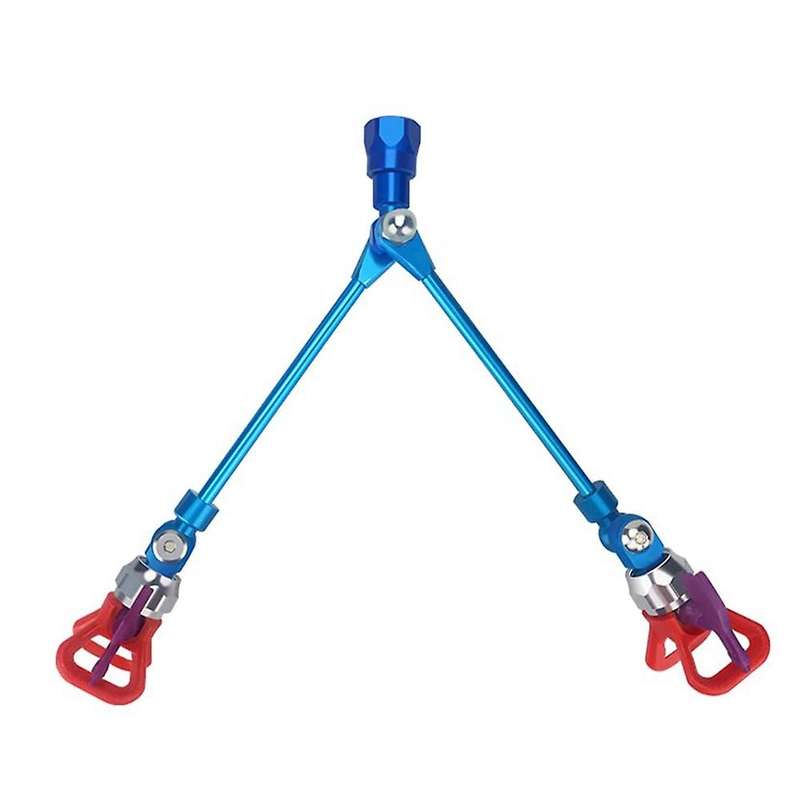 Paint Spray Extension Pole Double 517 Nozzle Head for Sprayer Guard