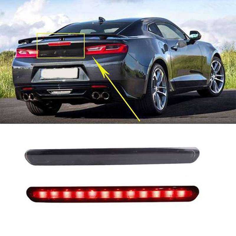 Car Smoked Black Led High Mount Rear Third Brake Light