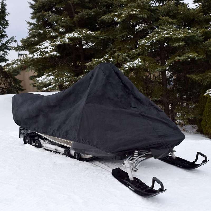 115x51x48 Inch Full Snowmobile Cover Trailerable Sled Anti-uv Cover