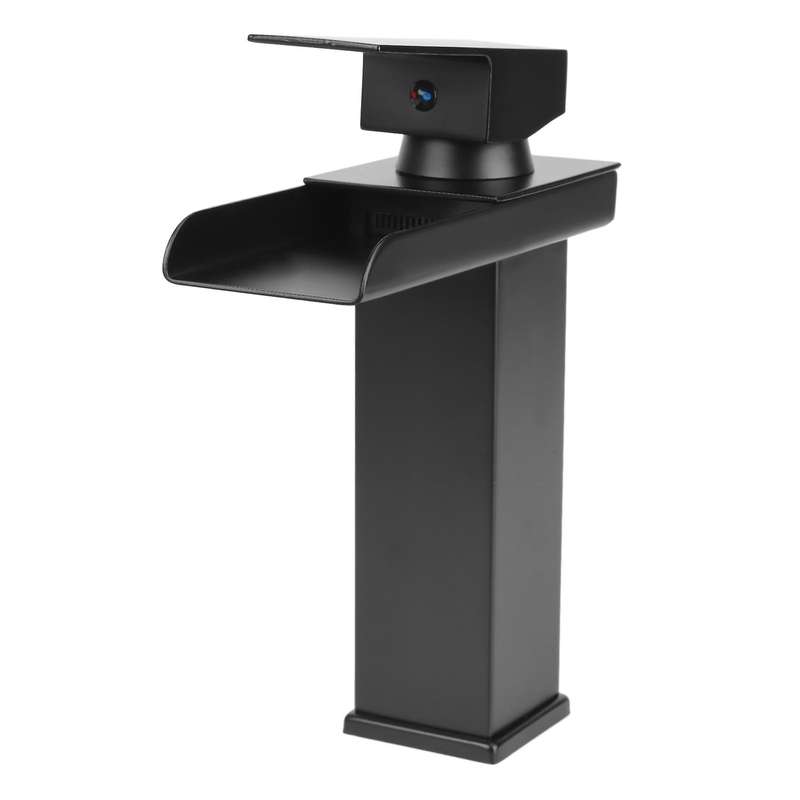 Waterfall Bathroom Faucet Vanity Vessel Tap Cold and Hot Water Tap