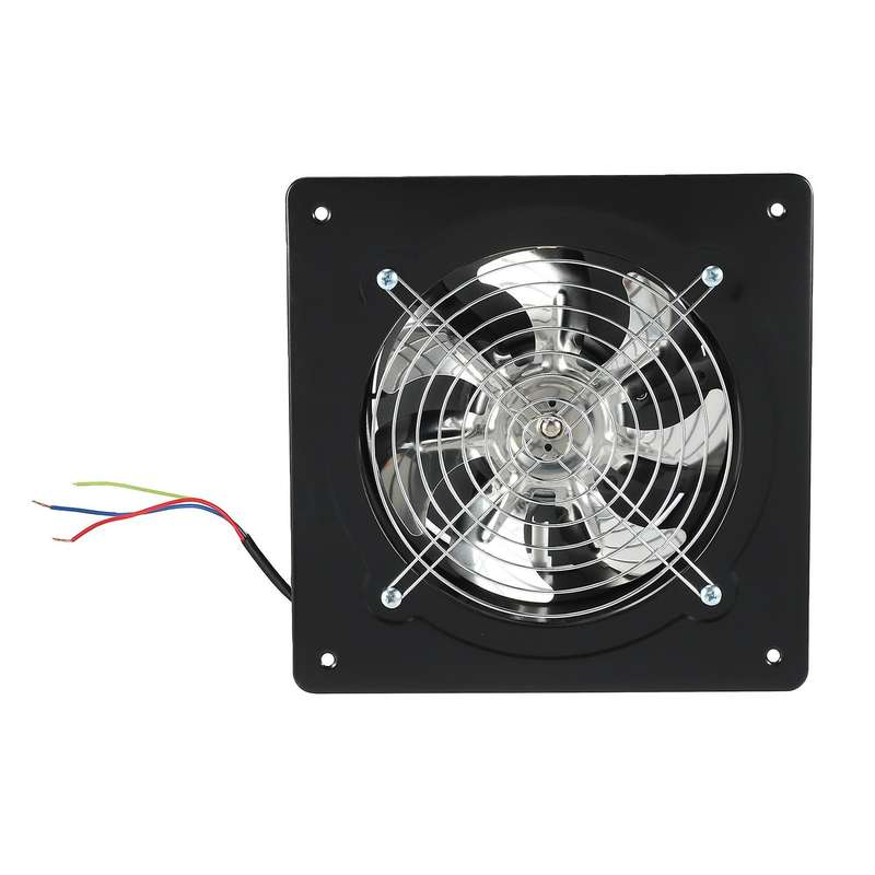 50w 220v Exhaust Fan 7 Inch Wall Mount Low Noise Vent Extractor