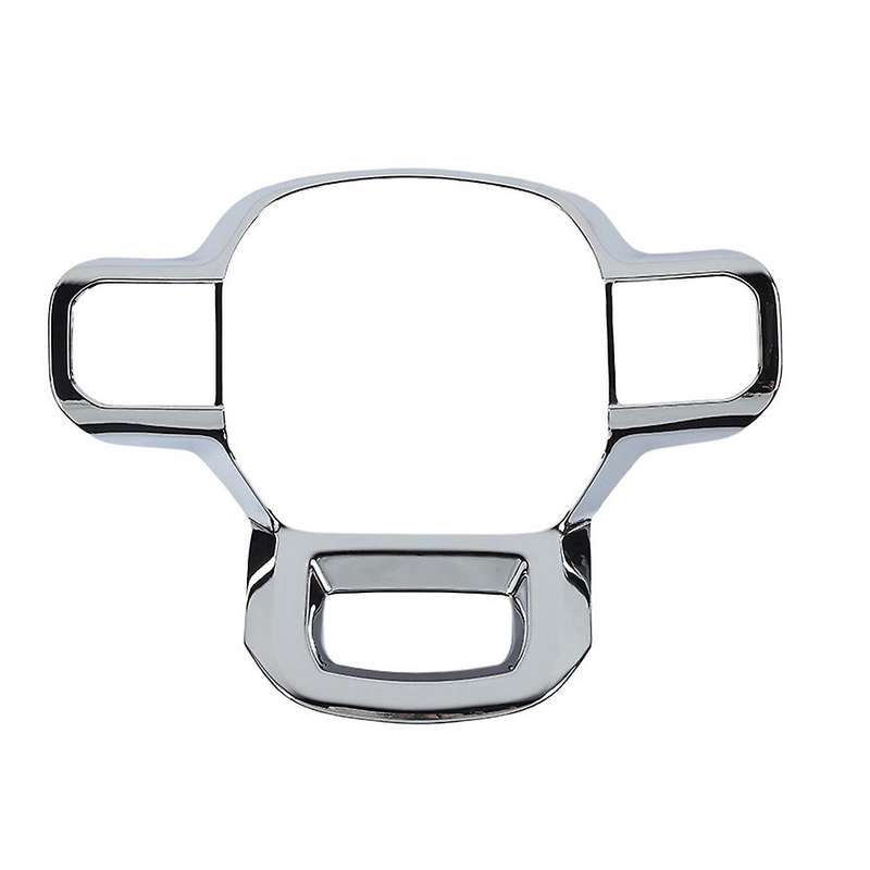 Steering Wheel Panel Cover for Ford F150 2021 2022,bright Silver