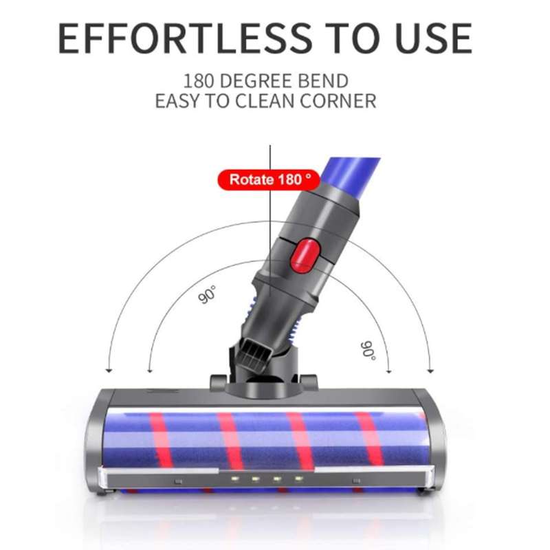 Soft Roller Brush,cleaner Head for Dyson V7 V8 V10 V11 Cordless