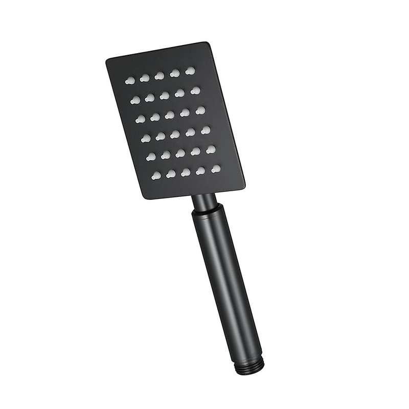 Luxury Black Shower Head Spray Head Set for Bathroom Matte Black, B