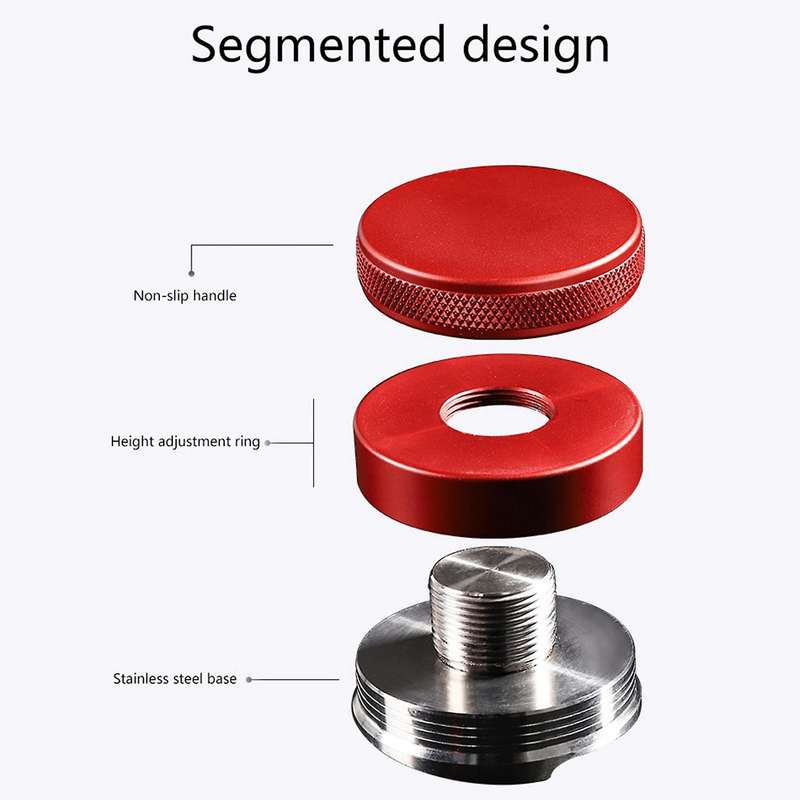 51mm Three Paddle Espresso Coffee Tamper for Barista Base Coffee