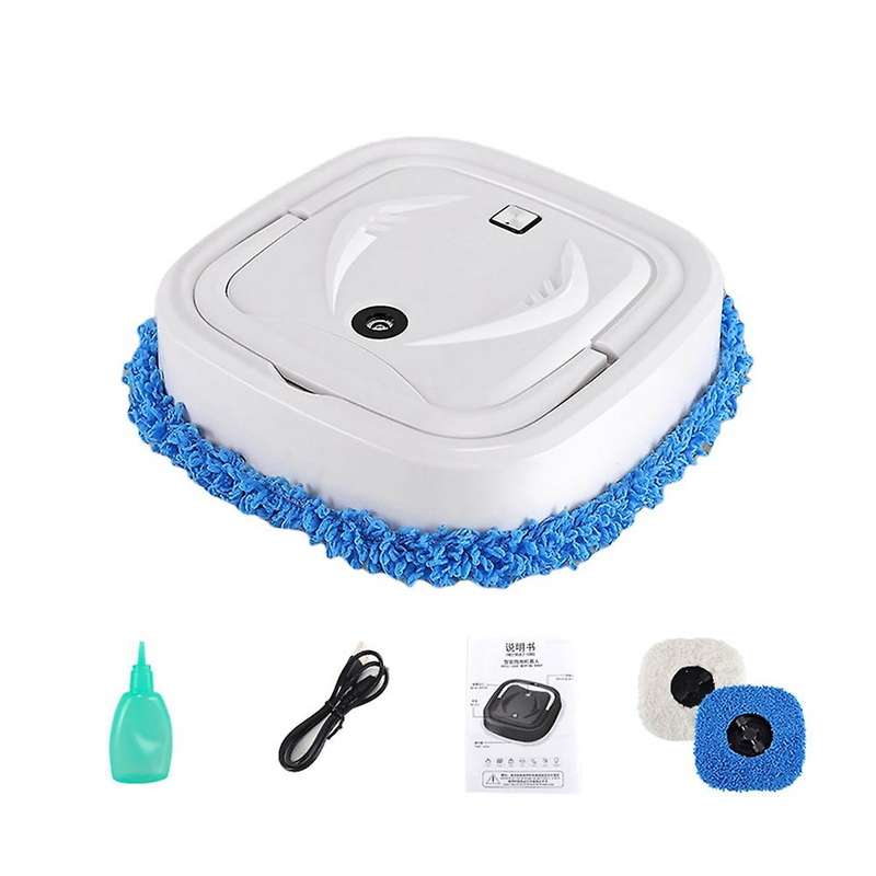 Smart Robot Vacuum Cleaner Rotary Mopping Machine Humidifying-white