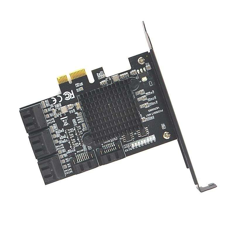 Expansion Card Adapter Sata 3 Converter with Heat Sink for Hdd