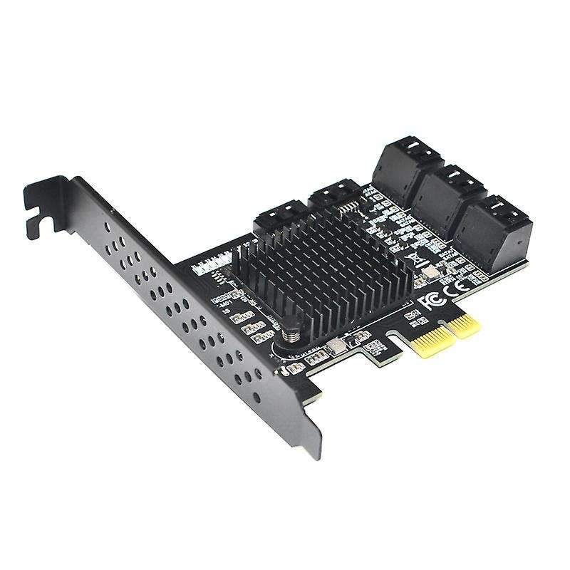 Expansion Card Adapter Sata 3 Converter with Heat Sink for Hdd