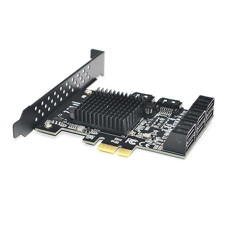 Expansion Card Adapter Sata 3 Converter with Heat Sink for Hdd