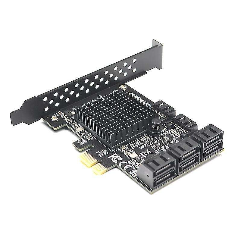 Expansion Card Adapter Sata 3 Converter with Heat Sink for Hdd