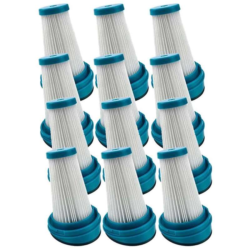 12pcs for Black&decker Hsv320j Hsv420j Hsv520j Vacuum Hepa Filter