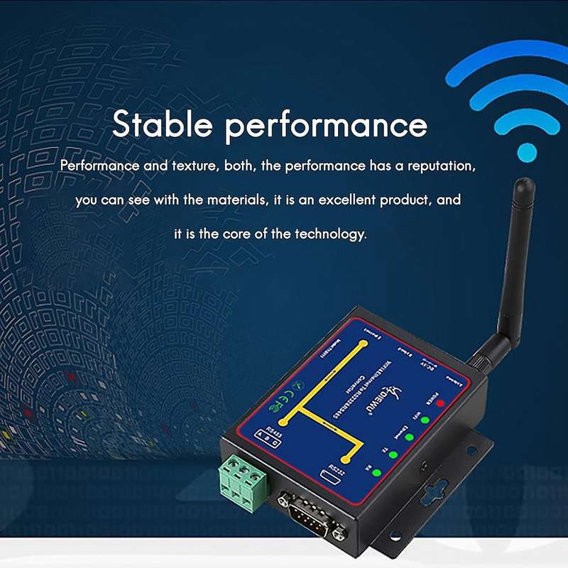 Diewu Single Network Port Wifi Wireless Serial Server Dual Serial