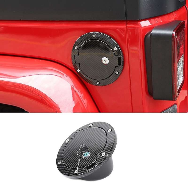 Gas Tank Cap Cover for Jeep Wrangler 2007-2017 Jk Unlimited Rubicon