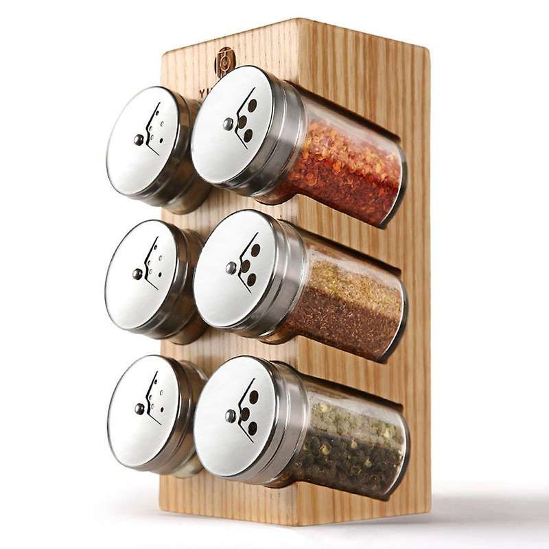 7pcs Seasoning Bottle Set Household Shaker Sealed Sprinkler Pot
