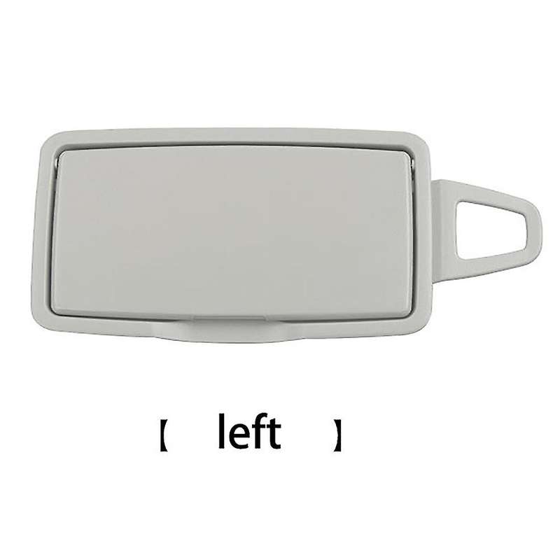 Car Front L+r Sun Shade Visor Makeup Cosmetic Mirror Cover Grey