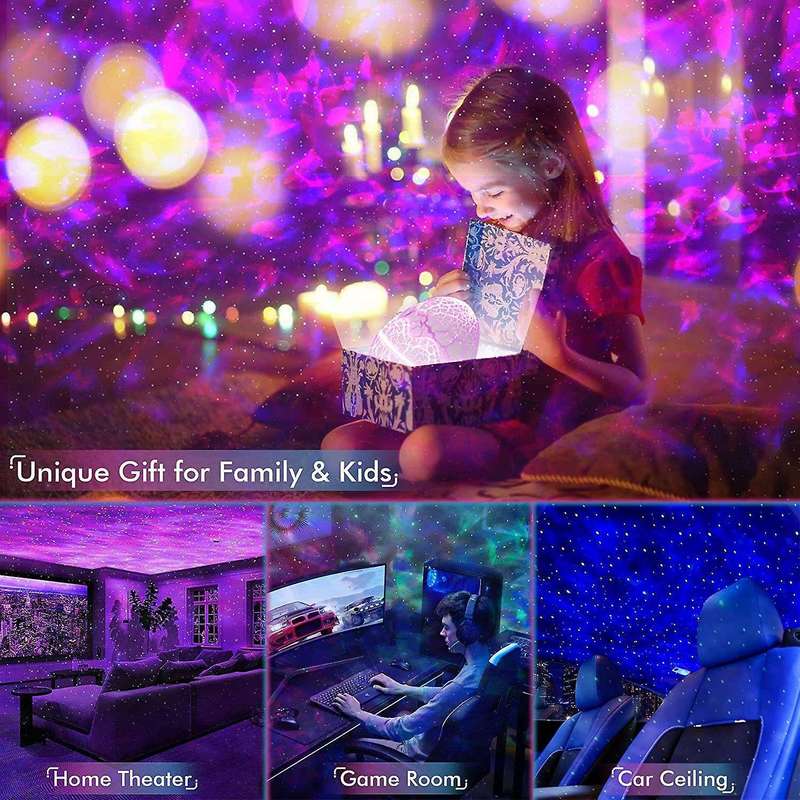 Star Projector for Bedroom, Remote Control 14 Colors Led Lights