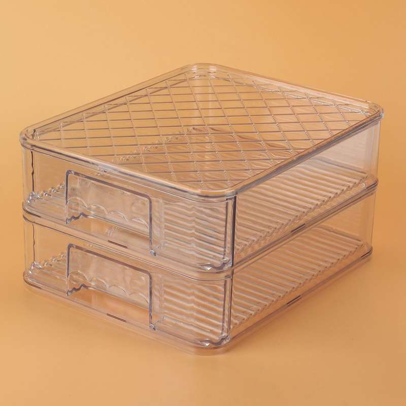 Refrigerator Storage Box Crisper Kitchen Transparent Storage Drawer