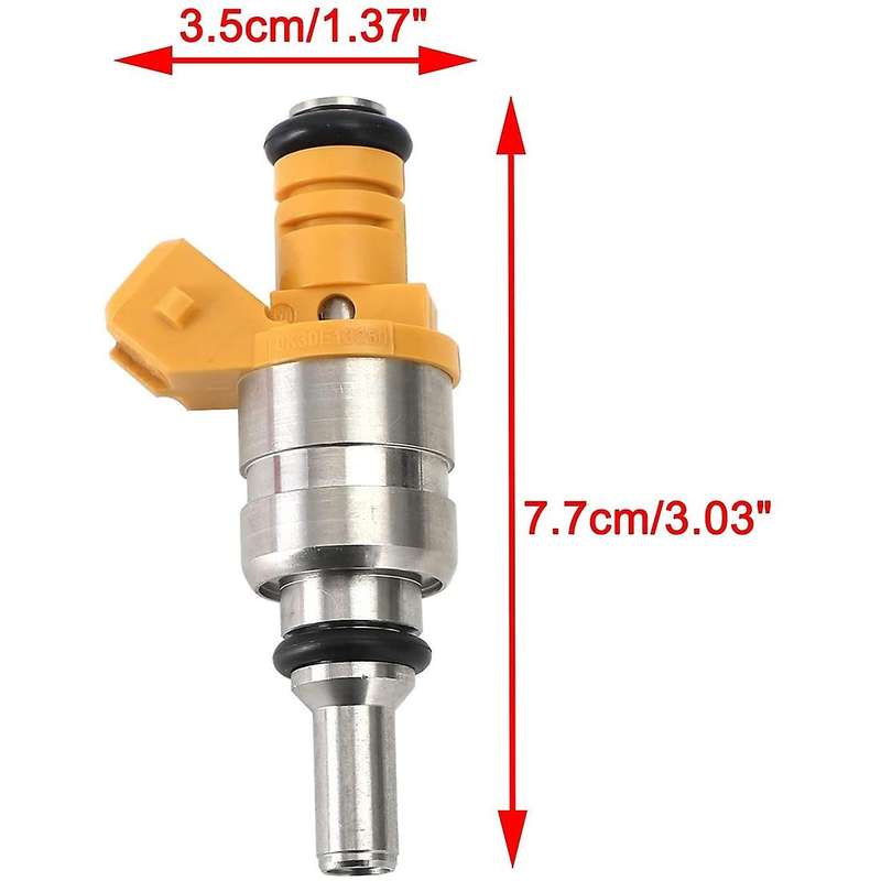4pcs Fuel Injector Nozzle 0k30e13250 for Kia Rio 1.6l 1.5l 2001-2005