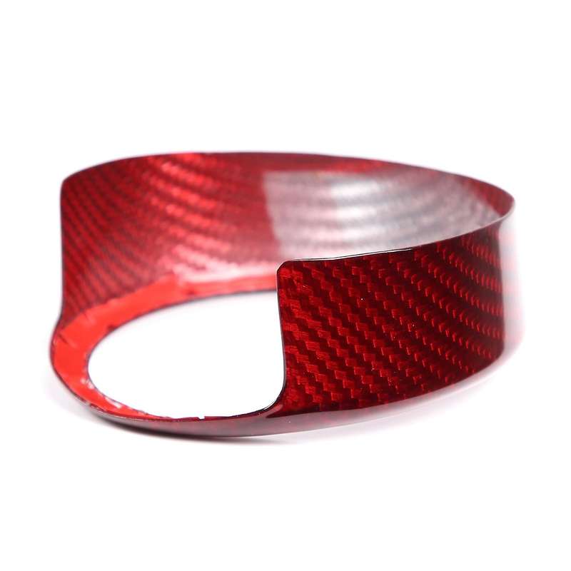 Car Real Carbon Fiber Grill Outer Ring Cover for Alfa Romeo Giulia