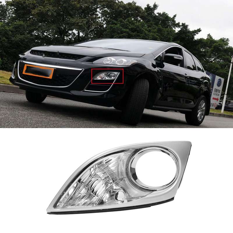 Auto Right Side Front Bumper Light Cover for Mazda Cx7 2009-2011