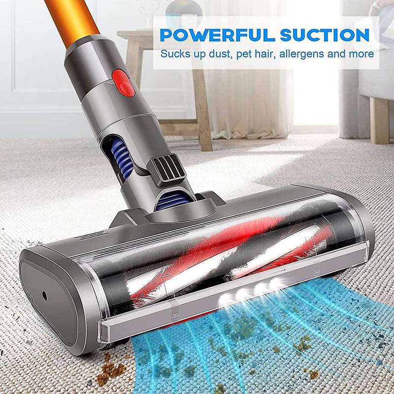 Vacuum Cleaner Head for Dyson V6, V6 Absolute, V6 Animal Fluffy