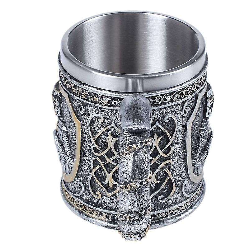 3x Medieval Templar Crusader Knight Mug Suit Of Armor Knight --mug
