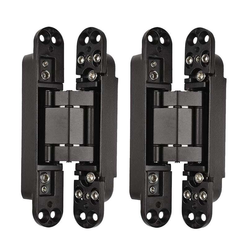 2pcs 6 Inch Concealed Door Hinges Invisible Hinges A