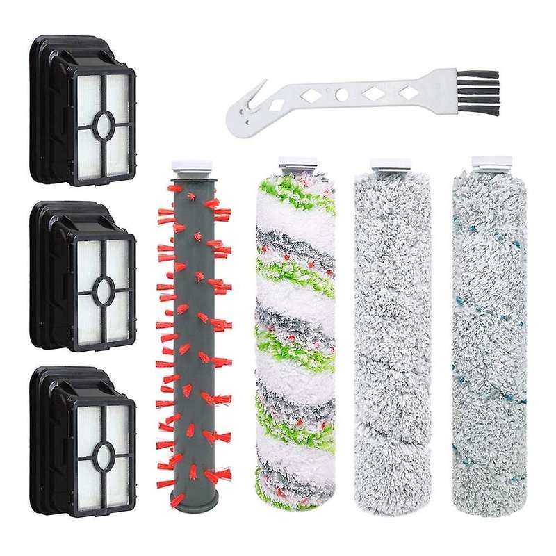 Brush Rolls Filters Set for Bissell 5 Pack Brush Rolls + 3 Filters