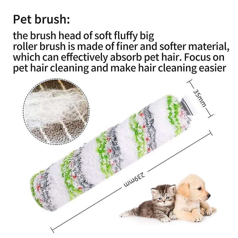 Brush Rolls Filters Set for Bissell 5 Pack Brush Rolls + 3 Filters