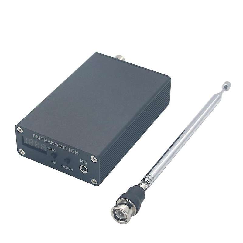 1mw Pll Stereo Fm Mp3 Transmitter Mini Radio Station(eu Plug)