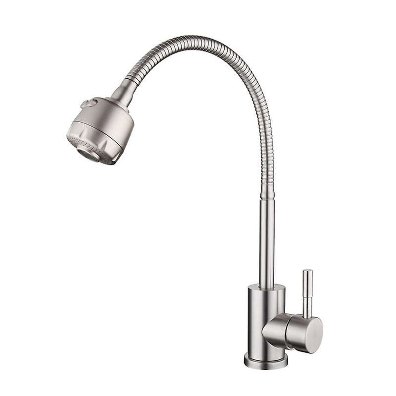 Kitchen Tap 360 Rotatable Flexible Single Lever Mixer Tap