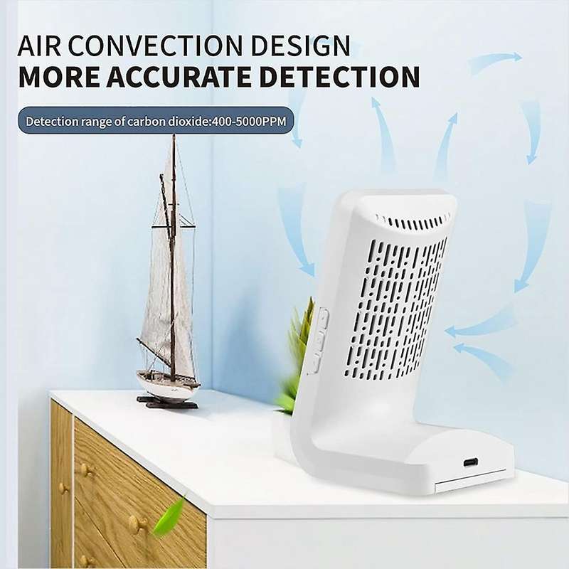 Air Quality Monitor Indoor,co2 Sensor,temperature, Co2 Alarm Meter