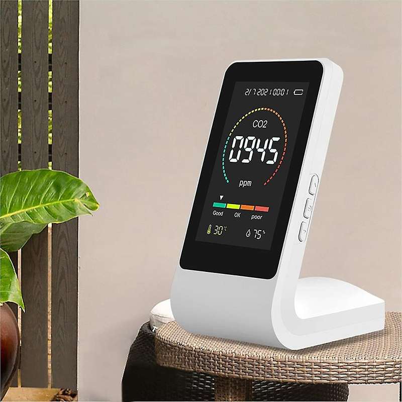 Air Quality Monitor Indoor,co2 Sensor,temperature, Co2 Alarm Meter