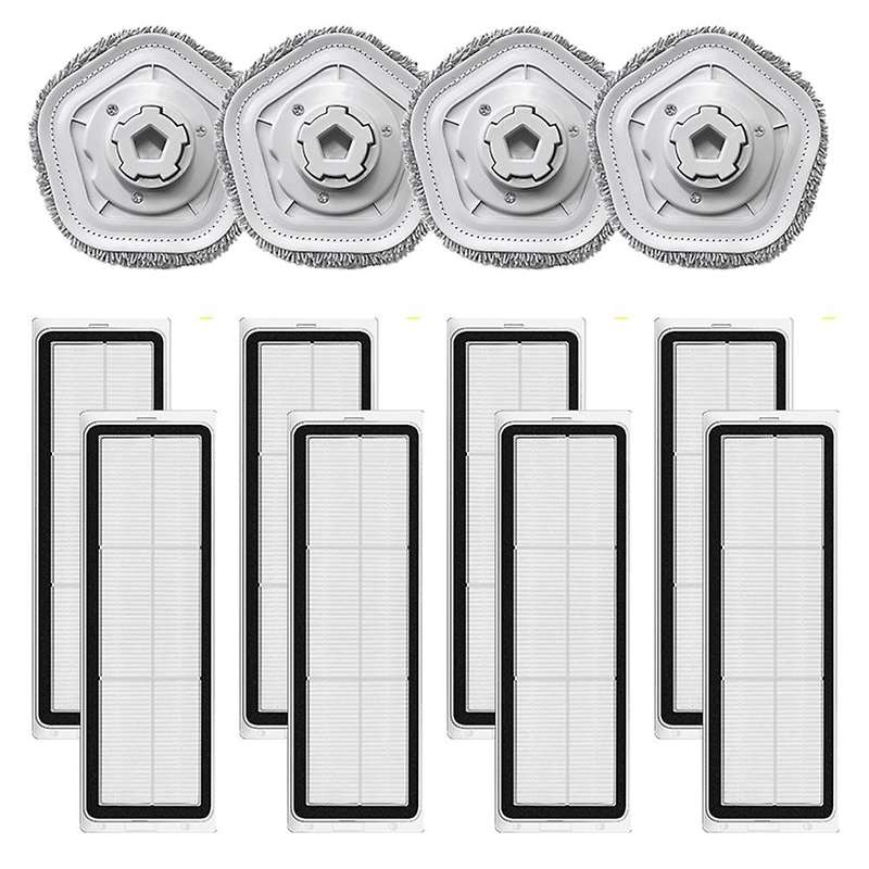 Hepa Filters Mop Pads for Xiaomi Dreame Bot W10 Robot Vacuum Cleaner