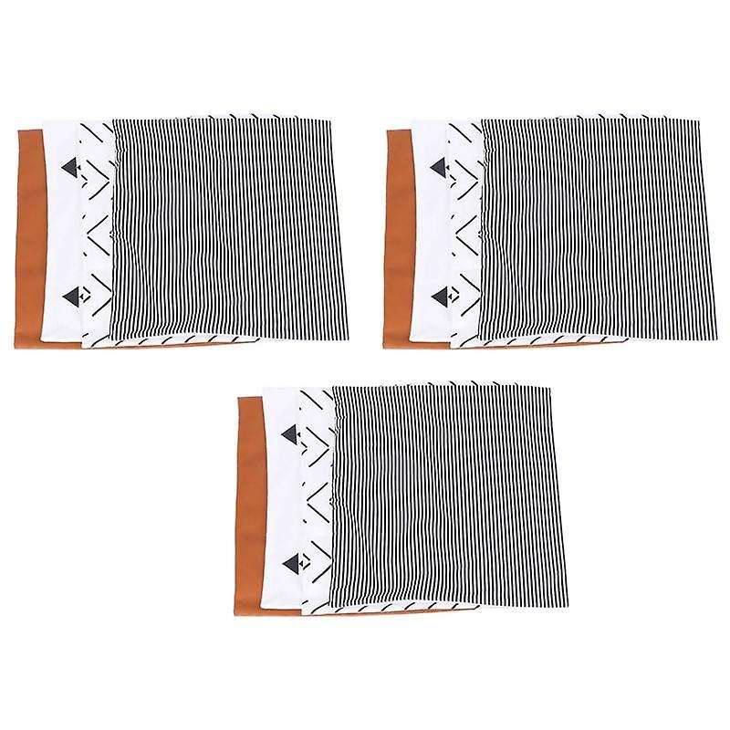Decorative Throw Pillow Covers Only for Couch, Set Of 12 18x18 Inch