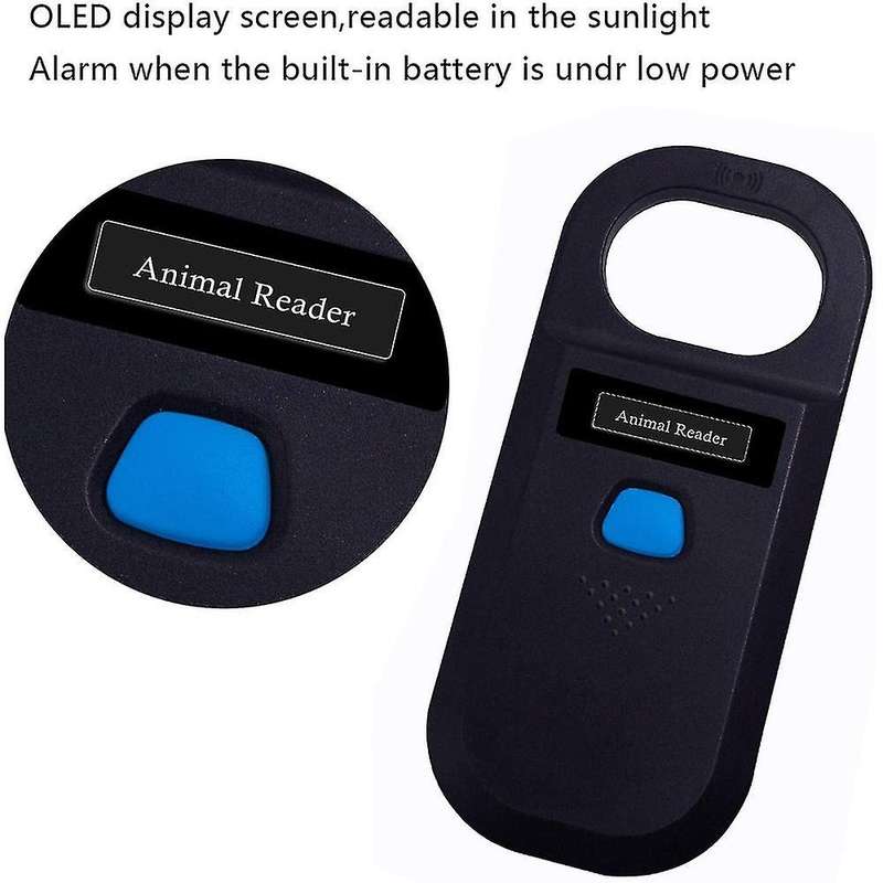Pet Microchip Scanner Rfid Emid Mini Chip Reader Scanner for Animal