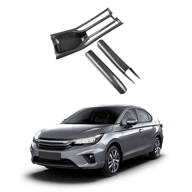 Car Console Handbrake Panel&handbrake Grips Frame Cover Sticker Trim