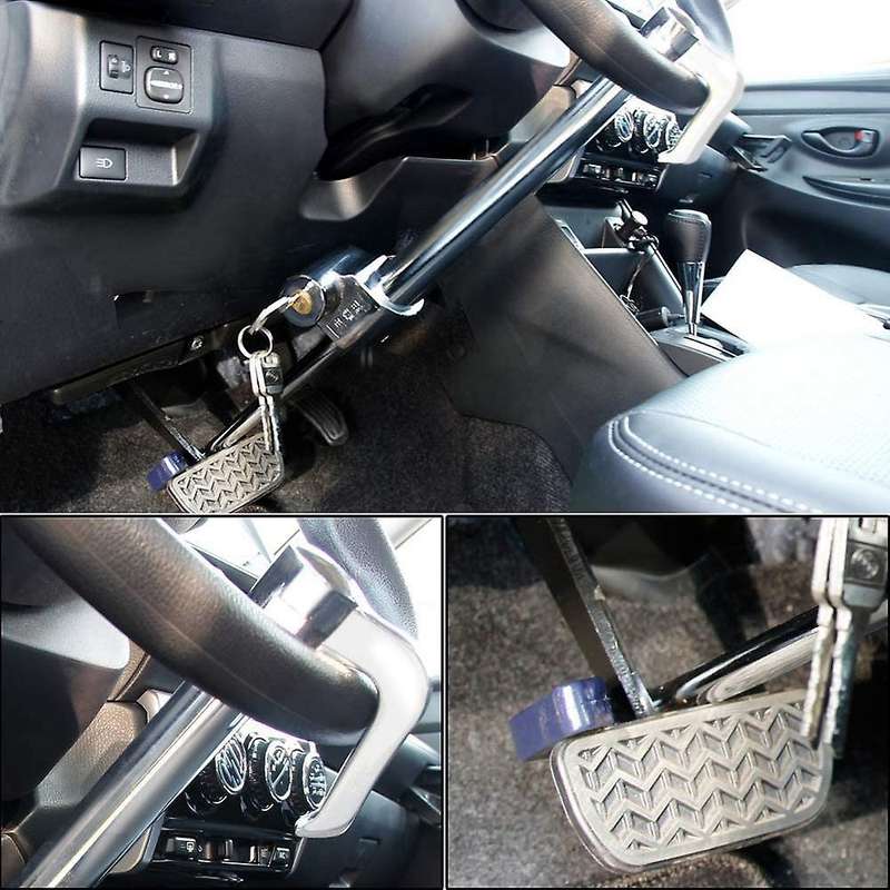 Car Steering Wheel Anti-theft Lock Brake Lock for Car Truck Suv Van