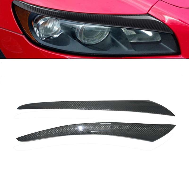 For Volvo S40 V50 2004-2012 Headlights Eyebrows Eyelids Cover